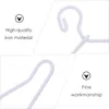 Hangers 50Pcs Clothes Gown Dress Outfit Holder Clothing Rack Simulation Accessories For Closets 40mm Golden