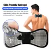 Portable Slim Equipment Display LCD EMS Neck Stretcher Electric Massager 8 Mode Cervical Massage Patch Pulse Muscle Stimulator Portable Relief Pain Tool 230605