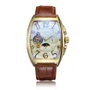 Sewor Mechanical Watch Automatic Movement Watch Leather Belt Men Fashion Watch Watch Sew140-2293U