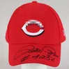 Pete Rose Suzuki Mattingly MUSIAL Sandberg Thomas Piazza RIVERA Ryan Schmidt Derek 2 Gesigneerd Ondertekend gesigneerd auto Collectable hat cap