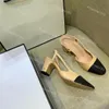 Designerska sukienka buty sandały łydek kobiety czarny palce gniazda sandałowe sandałowe singbacki pompki beżowe kolorowe obcasy biuro Mary Jane buty letnie zapatos