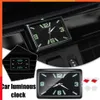 New Car Clock Automobile Internal Stick-On Mini Digital Fashion Watch Auto Quartz Clock Watch Car Ornaments Accessories