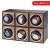 Watch Winder per orologi automatici singolo Accessori per orologi in legno Scatola per orologi Storage Luxury CX200807295N