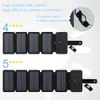 Ferramentas manuais Folding Outdoor Solar Panel Charger Portable 5V 2.1A USB Output Devices Camp Hiking Backpack Travel Power Supply For Smartphones 230605