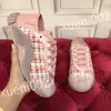 2023 nieuwe Hot Luxe Designer Sneakers Mannen Vrouwen Casual Schoenen Mode Wit Echt Leer Platte Sport skate schoenen