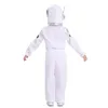 Cosplay Deluxe Ragazzi Ragazze Costume da astronauta dello spazio bianco Adatto per la settimana del libro Carnevale di Halloween Fuori dallo spazio Costumi per bambini Festa a tema 230606