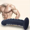 Squisito Mini plug anale Top Perline di silicone liquido Onde Curva liscia Culo Ano Vagina Dual Use Dildo Massaggio prostatico AV Lesbiche Gay Rod Bacchette magiche Pene Giocattoli anali