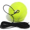 Balles de tennis Beach Tennis Balle d'entraînement de tennis professionnelle avec corde élastique de 4 m Balle d'entraînement avec ficelle Balle de train de tennis portable 230606