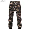 M-5xl 2022 Męskie butik jesień Pencil Penci Pants Mężczyźni Kamuflażowe spodnie wojskowe luźne wygodne spodni spodni Camo Joggers L230520