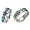 Pierścienie opaski Pierścień ze stali nierdzewnej Kolorowa biżuteria mody dla mężczyzn prezent Willl i Sandy 080186 Drop dostawa Dhykt