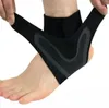 cinta de suporte de tornozelo de compressão esportiva estabilizador de tornozelo tendão alívio de dor cinta entorse de pé lesão envoltório manga para corrida de basquete
