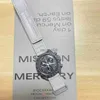 Andere horloges Biokeramische Planet Moon Herenhorloge Full Function Chronograaf Designer Horloges Mission To Mercury 42mm Nylon Horloges Quartz Klok Relogio M J230609