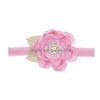 Headbands Baby Children Chiffon Flower Leaf Lace Hair Band For Girls Fashion Jewelry Will And Sandy White Red Blue Drop Delivery Hair Dhljz