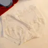 La maternité intime une nouvelle culotte en satin féminine sous-vêtements de taille mid-taille sexy coton mode dames samelles