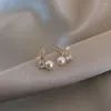 Stud Earrings Design Petite Cherry Delicate For Women Lovely Cute Zircon Rhinestone Bow Bowknot Earring Usual Jewelry Gifts