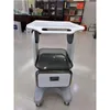 Machine ABS The Double Drawer Aluminum Alloy Trolley Stand For Beauty Machine Assembled Trolley Cart SPA