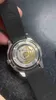 Outros Relógios Masculino 40mm Relógio de Designer Alça de Borracha Automático Mecânico Esporte Relógios Impermeáveis Transparente Atrás Relógio de Pulso Vidro Safira 2813 J230606