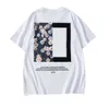 Tasarımcı modası Lüksler Offs Giyim Erkek Ve Kadın Gevşek Tees Üstleri Adam Gündelik Sokak Graffiti Gömlek Sweatshirt Offs Erkek Tişörtleri Offs Beyaz Büyük Boy fds