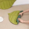 매트 잎 모양 부드러운 개 침대 매트 소프트 크레이트 패드 하네 세척 가능한 매트리스 대형 중간 작은 개와 고양이 개집 패드