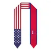 Scarves Graduation Sash Flag Of United States 12 Stole Shawls Graduate Wraps Scraf International Student Pride Gifts