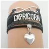 Pulseiras de charme LGBT Novo têxtil Pulseira de corda de couro combinação de letras Pulseira de tecido com pingente Pulseira de várias camadas