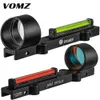 Red and Green Fiber 1x28 Red Dot Sight Hunting Light weight Scope Fit Shotguns Rib Rail Hunting Shooting Holographic Sight-Red