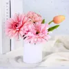 Storage Bottles Mini Flower Hug Bucket Florist Bouquet Packing Barrel Arrangement Box Gift For Valentine's Day Wedding Party