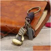 Porte-clés Bague De Boxe En Bronze Rétro I Feel About You Inspiré Keychain Fashion Jewerly Will And Sandy Drop Delivery Jewelry Dhnj8