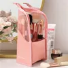 Cosmetic Bags 1 Pc Stand Bag For Women Clear Zipper Makeup Travel Female Brush Holder Organizer Toiletry