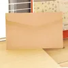 Wrap Prezent 24PCS Kraft Paper w stylu europejskim Vintage Business Envelope Koperty pocztówkowe (czarny biały i beżowy kolor)