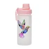 Butelki z wodą INS Funny Flower Animal Printed Cup Butelka 450 ml mas do publimienia puste klasyczne dostosowanie Kettle unisex