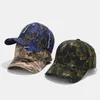 Bonés de bola Primavera 2023 Acrílico Camo Print Boné de beisebol Casquette Ajustável Outdoor Snap Hat para homens e mulheres 163 G230606