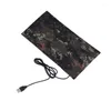 Carpets Reptile Heating Pad With Temp Control USB Sheet Carbon Fiber Pet Warm Mat For Small Animals