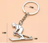 سلسلة متزحلق على keychain iceate chain chain chain bobsleigh هدية الهدية موسم التخرج من موسم التخرج