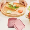 Storage Bottles Sandwich Containers For Kids Meal Prep Container Toast Shape Food Reusable Easy Cleaning