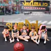 Deodorante per auto Numero di telefono per auto Targa interna Decorazione anime SLAM DUNK Hanamichi Sakuragi Action Figure Ornamento Accessori auto Regali 230605