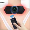 Портативное тонкое оборудование EMS Masse Massage Electric Massager Пульт дистанционного контроллера шейки матки задняя пластырь 8 режима пульс -стимулятор с рельеф