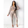Women Designers Tracksuits Clothes 2023 Spring and Summer New Brand Sports Fashion Digital Printing Two Piece Set