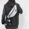 Nouveau couple coréen sac de poitrine multi-fonction course en plein air sac de messager pour femmes tendance de la personnalité des hommes sac de taille mobile