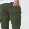 Pantalones Cargo para hombre, pantalones para correr de Hip Hop, pantalones militares de bolsillo para hombre, pantalones para correr al aire libre, pantalones de moda Harajuku para hombre L230520