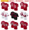 c2604 Uomo Donna Bambini Maglie da calcio Christian McCaffrey Aiyuk Deebo Samuel Warner George Kittle Juszczyk Nick Bosa Williams Purdy Lance Hufanga Mitchell 49 Fait