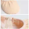 Flat shoes Girls Ballet Shoes Canvas Soft Sole Ballet Dance Slippers Children Practise Ballerina Shoes Woman Dance Shoes 230605