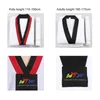 Sets tkd costumes vêtements blancs taekwondo uniformes wtf karate judo dobok vêtements enfants adultes unisex manches longues gi uniforme 230605