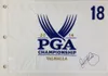 Rory McIlroy Autograferad signerad signaturerad auto samlarmästare Open Golf Pin Flag