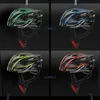 Helmy rowerowe Queshark mężczyzn Kobiety Ultralight Helmet LED Tyilgight MTB Rower Rower Motorcycle Jazda wentylowana Safe Cap 230605