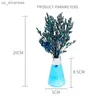 YXYMCF Dry Flower Flameless Reed Diffuser Bottle Rattan Aromatherapy Essential Oil Hotel Bedroom Air Freshene Home Fragrance L230523