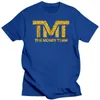 Men's T -skjortor 2023 mode sommar t -shirt bomull kreativ grafik The Money Shirt Team Golden