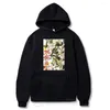 Herrtröjor manga helvete paradis jigokuraku hoodie män kvinnor crewneck hooded kläder hombre långa ärmar lapptäcke fleece tröjor