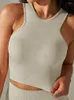 Women's Tracksuits Seamless Sports Shorts Set Yoga Suit Sportswear Women Raceback Crop Top High Waist Summer Gym Clothing Vest