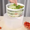 Nouvelle cuisine multifonctionnelle grande essoreuse à salade séchoir à fruits et légumes Machine à laver les légumes et la laitue en gros